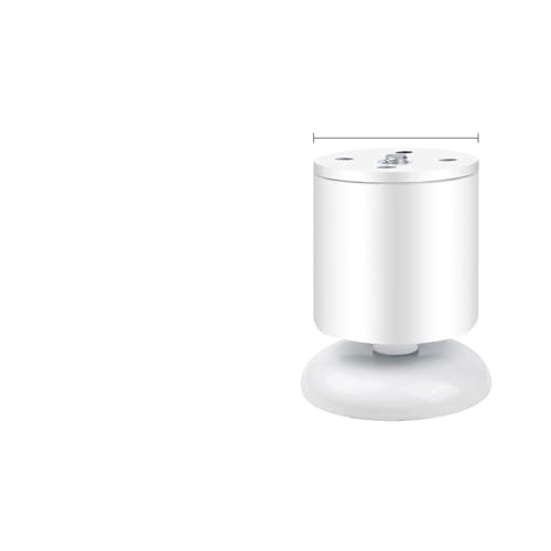 VDSRPSDLQ 4PCS Verstellbare Möbel Schrank Bein Teleskop Tisch Bein Möbel Sofa Nivellierung Fuß Beine Erhöhen Höhe Hardware Tisch Füße(White 8cm) von VDSRPSDLQ