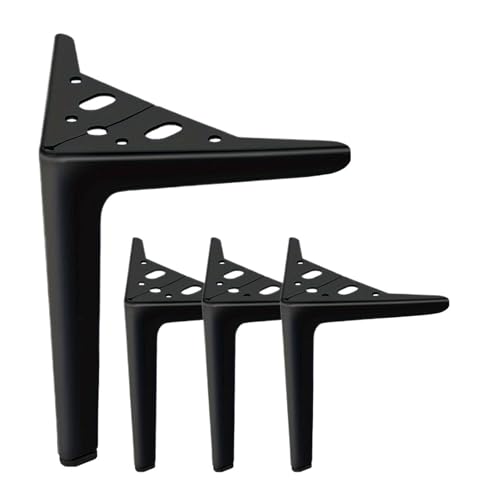 VDSRPSDLQ Einfaches Upgrade: 4 Stück langlebige Möbelbeine aus Metall for Sofas, Betten, Tische – modern, vielseitig von VDSRPSDLQ