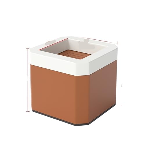 VDSRPSDLQ Universelle, rutschfeste, verstellbare Möbelbeinpolster aus Kunststoff for Bett, Sofa, Tisch und Stühle – robuste Stützfüße zur Höhenverlängerung(4pcs Brown 100mm) von VDSRPSDLQ