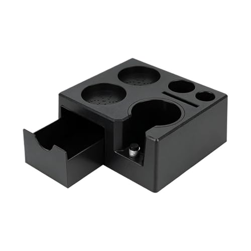 Watchget Espresso-Stampfstation, Mehrzweck-Barista-Werkzeug, 51/53/58 mm, kompatibel, langlebig, kompakte Kaffeestation von VDSRPSDLQ
