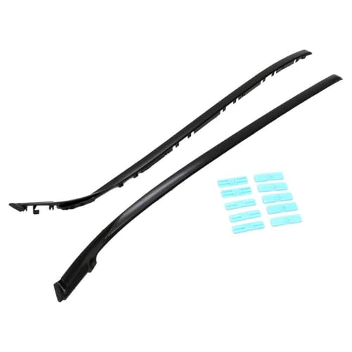 VDTDWDOY 1Pair kompatible Auto Windschutzscheibe Säule Formteile mit Clips-Kit Kompatibel mit IS200D IS250 IS300 IS350 06-13 Außenschutzstreifen von VDTDWDOY