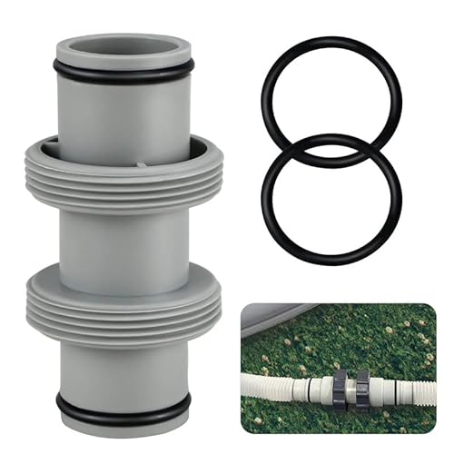 Pool Schlauchverbinder Ø38mm, 2 Wege Poolschlauch Verbinder, Ø38mm Schlauch Schlauchverbinder Adapter, Pool Schlauchverbinder Verlängerung von VDYXEW