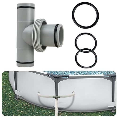 T-Stück Pool Schlauchverbinder Ø32mm auf Ø38mm, 3 Wege Poolschlauch Verbinder, Schlauch Schlauchverbinder Adapter, Pool Schlauchverbinder Verlängerung T-Stück Pool Schlauchverbinder Ø32mm auf Ø38mm, 3 Wege Poolschlauch Verbinder, Schlauch Schlauchverbinder Adapter, Pool Schlauchverbinder Verlängerung von VDYXEW