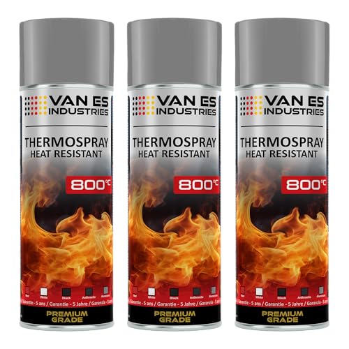 3x Hitzelack Hochtemperatur Hitze Auspufflack 800° Thermolack Silber matt 400ml 3x Hitzelack Hochtemperatur Hitze Auspufflack 800° Thermolack Silber matt 400ml von VE-INDUSTRIES