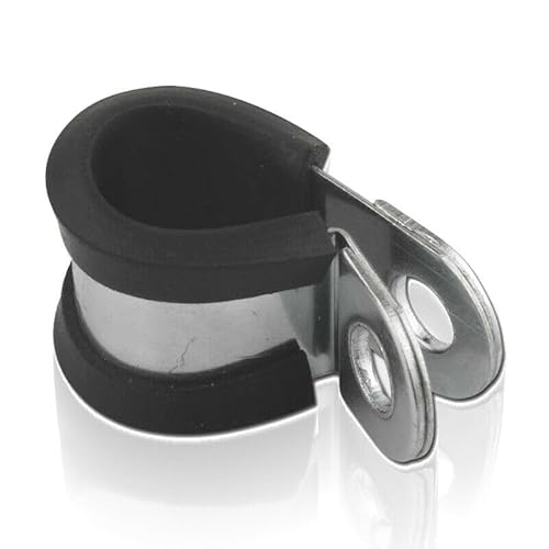 Rohrschelle Schlauchschelle Leitungschelle Schelle RSGU Gummi (100, 22mm) von VE-INDUSTRIES