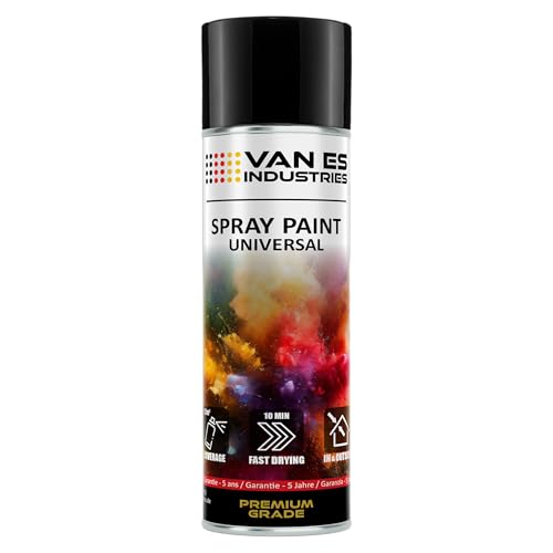 VE-INDUSTRIES Klarlack Acryllack Glänzend transparent Spray 400ml Lackspray Hochglanz Kratzfest UV Schutz Autolack (1) von VE-INDUSTRIES