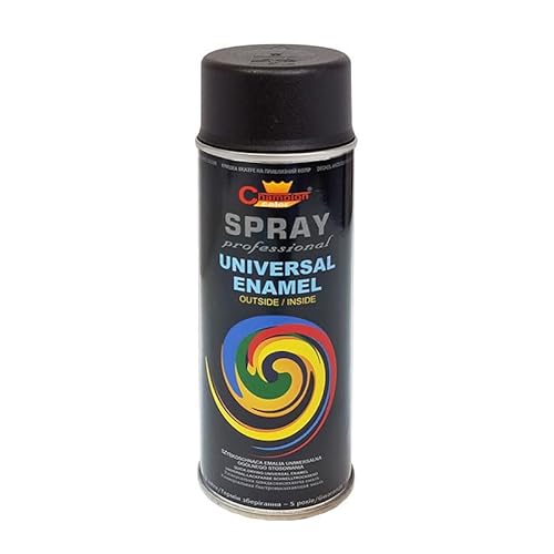 VE-INDUSTRIES Lackspray nach RAL 2er Sparpack Spraydose 400ml Buntlack für Holz, Metall (Graphitschwarz - RAL 9011) von VE-INDUSTRIES