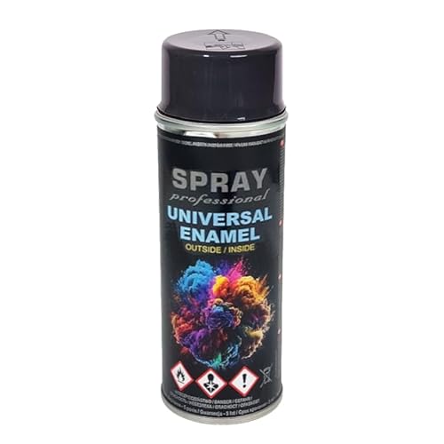 VE-INDUSTRIES Lackspray nach RAL Spraydose 400ml Buntlack für Holz, Metall (Anthrazitgrau - RAL7016) von VE-INDUSTRIES