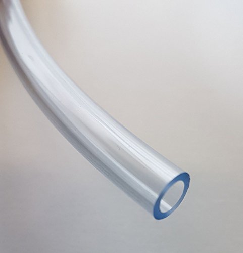 PVC-Schlauch klar Lebensmittelschlauch Trinkwasserschlauch Luftschlauch (ID 4mm x AD 6mm) von VE-Professional