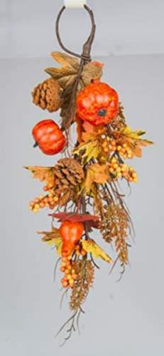 VEA SRL L.Herbst Dietrolporter Kürbis 50 cm LEI5770 von VEA SRL