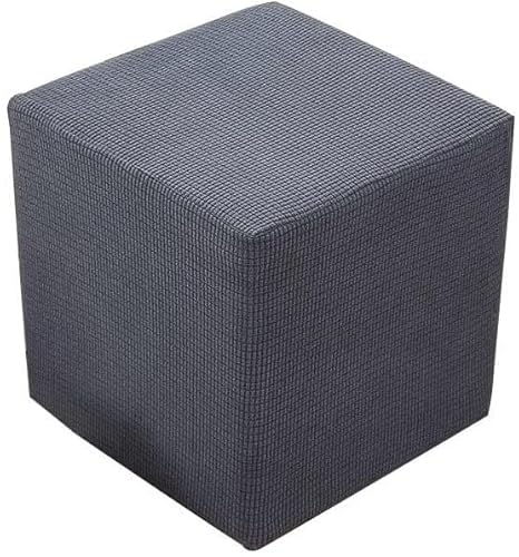 Hockerbezug Quadratisch/Rechteckig 40x40/50x50 Ottoman Cover Ottomane Schonbezug Hocker Hussen für Fußhocker Stretch Ottomane Abdeckung Hocker Protector Hockerabdeckung ( Color : A , Size : 40x40cm ) von VEAI