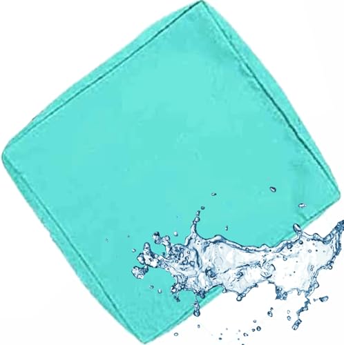 VEAI Outdoor Sofa Seat Cushion Cover Waterproof with Zip, Patio Chair Sofa Cushion Cover Removable Weatherproof, for Garden Furniture Made of Rattan(C18,50x45x10cm) von VEAI