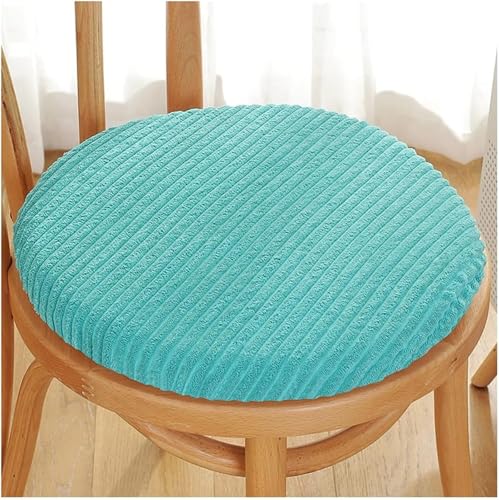 VEAI Rund Sitzkissen Stuhl Stuhlkissen 30/40/35/50/45 cm Sitzkissen Plüsch Sitzpolster Stuhlauflage für Outdoor Indoor Gartenstuhl Küche oder Esszimmerstuhl((Color 9,16inch/40cm) von VEAI