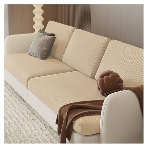 VEAI Sofa Sitzkissenbezug High Stretch Sofa Couch Überzug,Sofabezug U Form Sitzkissenschutz Elastische Couch Kissenbezüge für L-Form Sofa Sitzkissen (Color : E, Size : Backrest) von VEAI