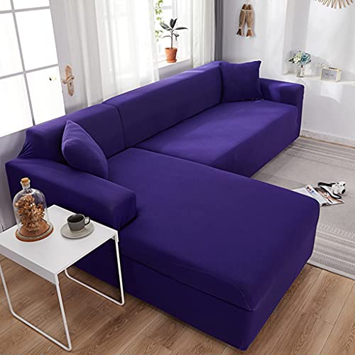 VEAI Sofabezug L Form Couchbezug Ecksofa Sofahusse Stretch Sofa überzug für 1/2/3/4 Sitzer（L-förmiges Ecksofa erfordert Zwei） (Color : I, Size : 3-Sitzer (190-230 cm)) von VEAI