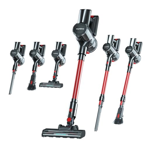 VEAVON SKYHOME 6-in-1 Kabelloser Staubsauger 45KPa Ultra-Starksauger 45 Min Laufzeit Grüne Laser-Stauberkennung Für Hartböden/Teppiche/Tierhaare VEAVON SKYHOME 6-in-1 Kabelloser Staubsauger 45KPa Ultra-Starksauger 45 Min Laufzeit Grüne Laser-Stauberkennung Für Hartböden/Teppiche/Tierhaare von VEAVON