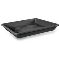 Quadratische Untertasse 25 cm - Erde aus Siena von VECA