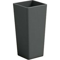 Quadratische Clou-Vase mit Übertopf Havana - 65 cm - Havana von VECA