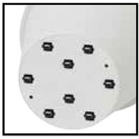 Runde Cleo-Vase Havana - 50 cm Runde Cleo-Vase Havana - 50 cm von VECA