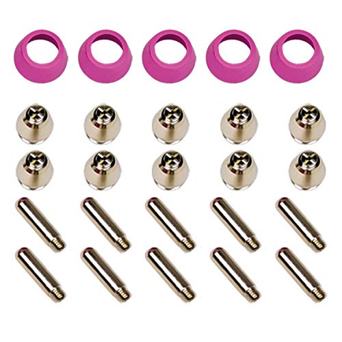 Plasmaschneider Verschleißteile AG60 - Ersatzteile - Zubehör Set - 25 Teile - VECTOR WELDING von VECTOR WELDING