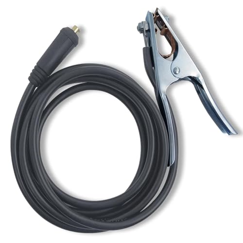 VECTOR WELDING Massekabel mit Massezange 25 mm² / 300 A Dorn 13 mm (3 m) von VECTOR WELDING