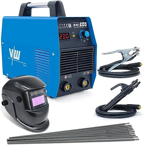 MMA Inverter Schweissgerät, Elektroden Schweißgerät 200A, Schweißgerät Elektro ARC200M Set 14-teilig, ARC Welder, VECTOR WELDING von VECTOR WELDING