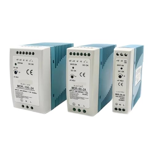 AC100-240V Input Mini Din Rail Switch Power Supply Voltage Transformer MDR-10W 20W 40W 60W 100W DC 5V 12V 15V 24V 36V 48V Output(36V,MDR-10) von VEDKHFNWF