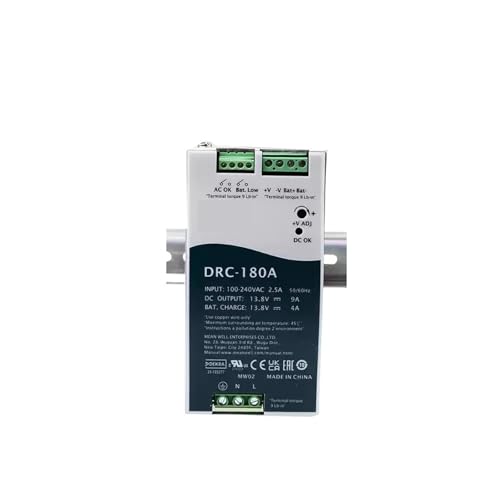DRC-180A/B 180W UPS SMPS Switching Power Supply AC DC Transformer Din Rail Type Security Dual Output 13.8V 27.6V(DRC-180A) von VEDKHFNWF