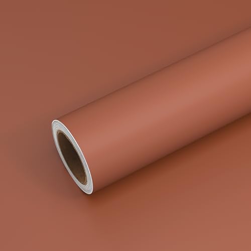 VEELIKE Klebefolie Verbranntes Orange Selbstklebende Tapete Vintage 40 cm x 900 cm Möbelfolie Orange Tapete Schlafzimmer Klebetapete Selbstklebend Wand Tapeten Wohnzimmer Vinyltapete Abnehmbar VEELIKE Klebefolie Verbranntes Orange Selbstklebende Tapete Vintage 40 cm x 900 cm Möbelfolie Orange Tapete Schlafzimmer Klebetapete Selbstklebend Wand Tapeten Wohnzimmer Vinyltapete Abnehmbar von VEELIKE