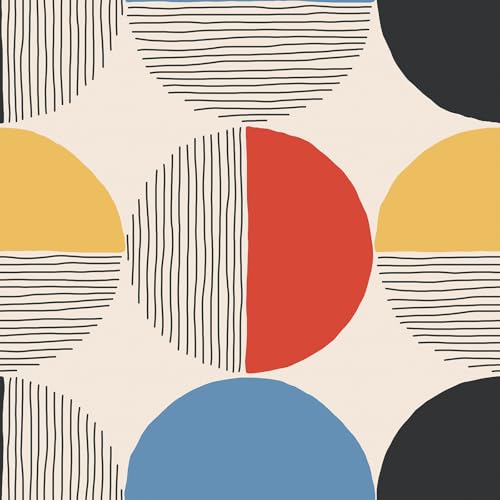 VEELIKE Moderne Geometrische Tapete Boho Tapete Muster Geometrische Tapete Abstraktes Art-Deco Tapete Vintage Fototapete Schlafzimmer Wand Dekoration Badezimmer Mustertapete Selbstklebend 44.5cm×300cm VEELIKE Moderne Geometrische Tapete Boho Tapete Muster Geometrische Tapete Abstraktes Art-Deco Tapete Vintage Fototapete Schlafzimmer Wand Dekoration Badezimmer Mustertapete Selbstklebend 44.5cm×300cm von VEELIKE