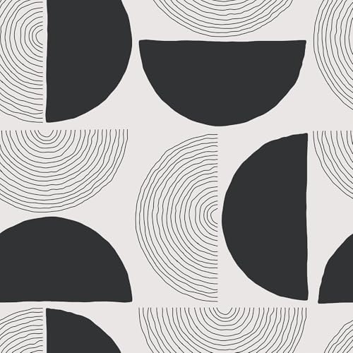 VEELIKE Schwarz Weiß Geometrische Tapete Moderne Tapete Geometrisches Abstrakte Mustertapete Fototapete Schlafzimmer Klebefolie Muster Tapeten Wohnzimmer Flur Badezimmer Möbelfolie 44.5cm×300cm VEELIKE Schwarz Weiß Geometrische Tapete Moderne Tapete Geometrisches Abstrakte Mustertapete Fototapete Schlafzimmer Klebefolie Muster Tapeten Wohnzimmer Flur Badezimmer Möbelfolie 44.5cm×300cm von VEELIKE