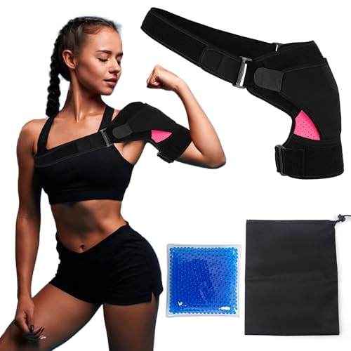 VEGCOO Schulterbandage Verstellbar für Herren/Damen - Neopren Schulterstütze mit Haltungskorrektur, Beidseitig (Rechts & Links) - Schulterschmerzen Unterstützung, Schultergurt bei Luxation & Sport VEGCOO Schulterbandage Verstellbar für Herren/Damen - Neopren Schulterstütze mit Haltungskorrektur, Beidseitig (Rechts & Links) - Schulterschmerzen Unterstützung, Schultergurt bei Luxation & Sport von VEGCOO
