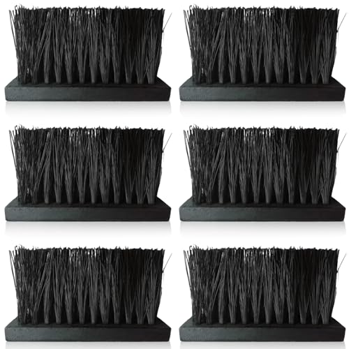 Kaminbürsten Set - Kaminbesen Ersatz, Reinigungsbürste Mit 60 Mm Kokosfaser-Borsten, Länglicher Ersatz-Ersatzbürstenkopf-Kaminbürste Für Kamin, Feuerherd & Schornsteinreinigung Zuhause (6) von VEGOATY