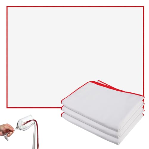 VEGOATY 4 Stück Groß Mikrofaser Poliertuch für Glas, 60x45cm Weinglas Poliertuch Wiederverwendbar Glaspoliertücher,Spiegeltuch Weinglas Poliertücher Streifenfreies für Reinigung von Weingläsern VEGOATY 4 Stück Groß Mikrofaser Poliertuch für Glas, 60x45cm Weinglas Poliertuch Wiederverwendbar Glaspoliertücher,Spiegeltuch Weinglas Poliertücher Streifenfreies für Reinigung von Weingläsern von VEGOATY