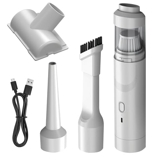 VEGOATY Handstaubsauger, 19000Pa Akku-Autostaubsauger mit USB-C Schnellladung Tragbarer, Leichter Multifunktion Mini Staubsauger mit 2 Modi Geschwindigkeit für Auto, Bürotisch, Tastaturen VEGOATY Handstaubsauger, 19000Pa Akku-Autostaubsauger mit USB-C Schnellladung Tragbarer, Leichter Multifunktion Mini Staubsauger mit 2 Modi Geschwindigkeit für Auto, Bürotisch, Tastaturen von VEGOATY