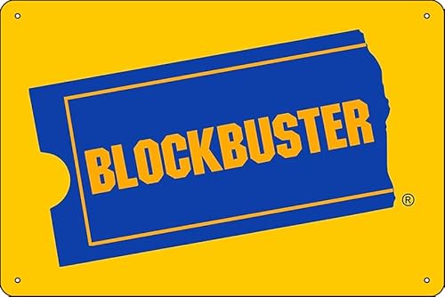 VEGlkj Blockbuster-Poster, Metall-Blechschild, Wanddekoration, 20,3 x 30,5 cm VEGlkj Blockbuster-Poster, Metall-Blechschild, Wanddekoration, 20,3 x 30,5 cm von VEGlkj