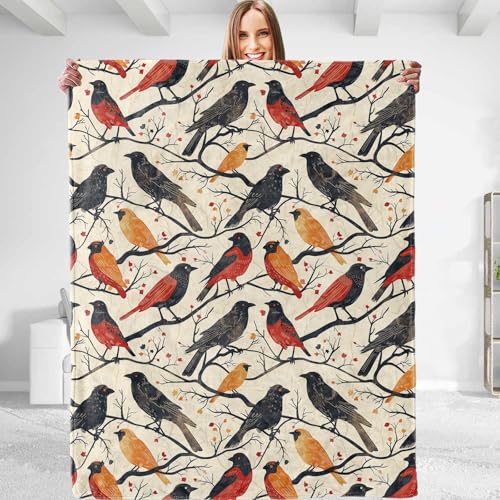 VEGlkj Bunte Blumen-Überwurfdecke – Plüsch, weich und gemütlich, leichte Flanelldecke, warm und flauschig für Tierliebhaber, perfekt für Couch, Sofa, Bett, Reisen, Büro – 127 x 152,4 cm VEGlkj Bunte Blumen-Überwurfdecke – Plüsch, weich und gemütlich, leichte Flanelldecke, warm und flauschig für Tierliebhaber, perfekt für Couch, Sofa, Bett, Reisen, Büro – 127 x 152,4 cm von VEGlkj