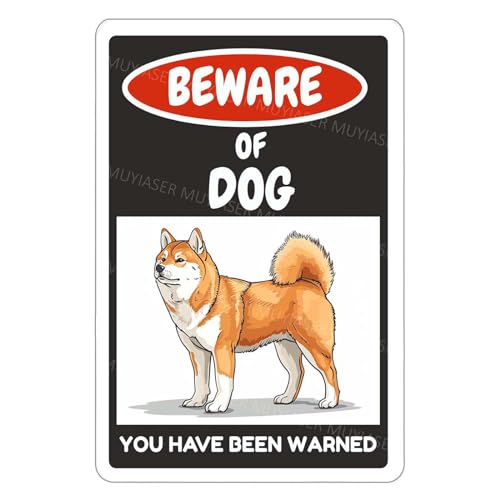 VEGlkj Schild mit Aufschrift "Beware Of Dog", Corgi You Have Been Warned, Aluminium-Blechschilder, Türschild, Warnschild für Zaun, Tor, Hof, Heimdekoration, 20,3 x 30,5 cm VEGlkj Schild mit Aufschrift "Beware Of Dog", Corgi You Have Been Warned, Aluminium-Blechschilder, Türschild, Warnschild für Zaun, Tor, Hof, Heimdekoration, 20,3 x 30,5 cm von VEGlkj