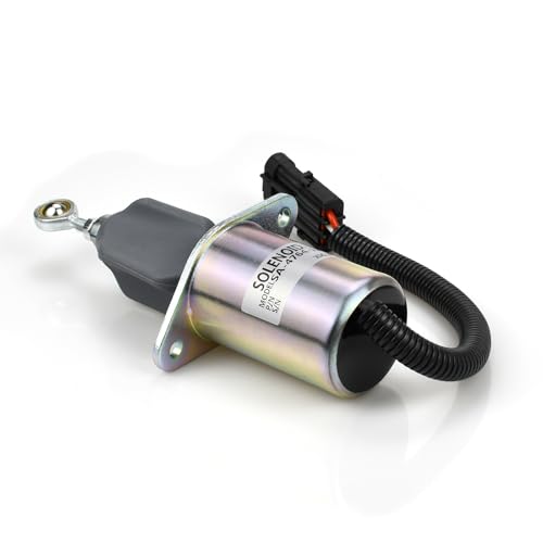 VehiclePro 3935649 12 V Kraftstoffabsperr-Magnetventil, Kraftstoffabschalt-Magnetspule, passend für Cummins 5,9 l 8,3 l Motoren 4B 6B 6C Dieselmotor SA-4764-12 VehiclePro 3935649 12 V Kraftstoffabsperr-Magnetventil, Kraftstoffabschalt-Magnetspule, passend für Cummins 5,9 l 8,3 l Motoren 4B 6B 6C Dieselmotor SA-4764-12 von VEHICLEPRO