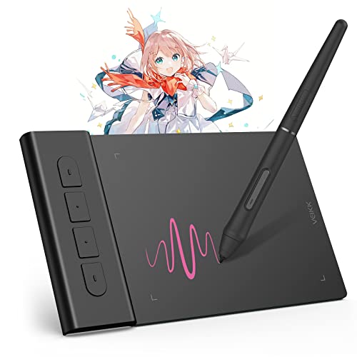 OSU Tablet VEIKK Grafiktablett VK430 4x3 Zoll,Batterielosem Stylus mit 290RPS Berichtsrate, 8192 Drucksensitivität und 4 Belegbare Tasten, Kompatibel mit Windows/Android/Mac OSU Tablet VEIKK Grafiktablett VK430 4x3 Zoll,Batterielosem Stylus mit 290RPS Berichtsrate, 8192 Drucksensitivität und 4 Belegbare Tasten, Kompatibel mit Windows/Android/Mac von VEIKK
