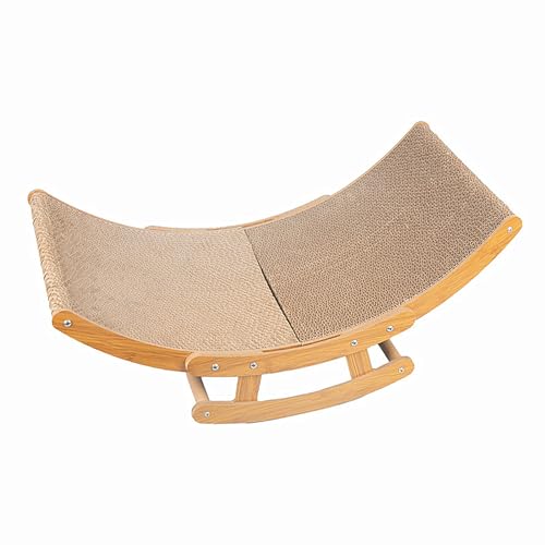 VEIYI Kratzbretter Katze, Kratzkissen Katzen, Kratzpappe Wellpappe, Kratzkarton Katzen, Katzenkratzbrett Lounge Sessel, Recycelbar Kratzpappe, Katzenkratzbretter, 60 * 30 * 24cm, Ergonomische Form von VEIYI