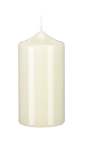 Stumpenkerzen Klarlack - hochglänzend Elfenbein 15 x 8 cm, 4 Stück, gelackte Kerzen, exclusive besondere Kerzen Stumpenkerzen Klarlack - hochglänzend Elfenbein 15 x 8 cm, 4 Stück, gelackte Kerzen, exclusive besondere Kerzen von VELAS