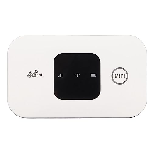 4G WiFi -Router, Tragbarer Internet -Hotspot, 150 Mbit/S Hochgeschwindigkeit 4G LTE Wireless Router mit 2100 -mAh für die Heimreise 4G WiFi -Router, Tragbarer Internet -Hotspot, 150 Mbit/S Hochgeschwindigkeit 4G LTE Wireless Router mit 2100 -mAh für die Heimreise von VELATEMOR