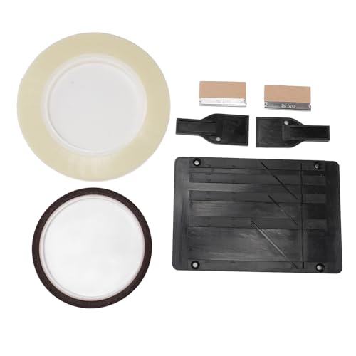 VELATEMOR 10 -Zoll -Klebebandspleißblock Kit mit Guter Kompatibilität und Einstellbarer Länge Zum Reparieren von Zerbrochenen Bändern Open Reel Sound Spleißkit (BLACK) von VELATEMOR