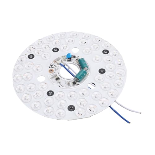 VELATEMOR Deckenlüfter LED LED LICHT RUND SEVENTION, Helles 3 Farbtemperatur LED Nachrüstgesäule 24W, Elegante Lüfterlichtplatte für Dekoration Innenräume VELATEMOR Deckenlüfter LED LED LICHT RUND SEVENTION, Helles 3 Farbtemperatur LED Nachrüstgesäule 24W, Elegante Lüfterlichtplatte für Dekoration Innenräume von VELATEMOR