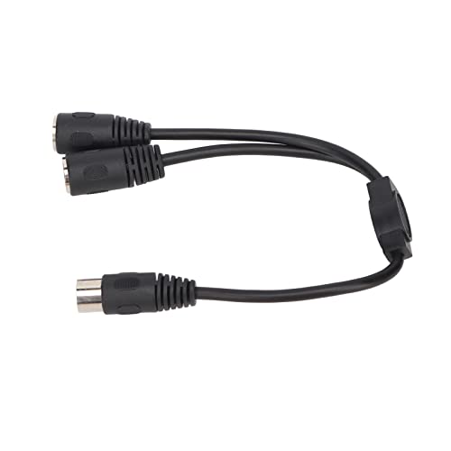 VELATEMOR Din-7-Pin-Stecker auf 2 Din-7-Pin-Buchsen, Y-Kabel, 0,98 Fuß, PVC-Splitter-Adapterkabel MIT Stabiler übertragung für Tonverbindung VELATEMOR Din-7-Pin-Stecker auf 2 Din-7-Pin-Buchsen, Y-Kabel, 0,98 Fuß, PVC-Splitter-Adapterkabel MIT Stabiler übertragung für Tonverbindung von VELATEMOR