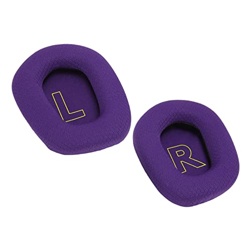 VELATEMOR Ersatz -Ohrpolster für G733, Kabelloses Gaming -Headset -Kissen, Earpads -Zubehör mit Soft Mesh -Stoff, Einfache Installation, Robust und Langlebig (PURPLE) von VELATEMOR