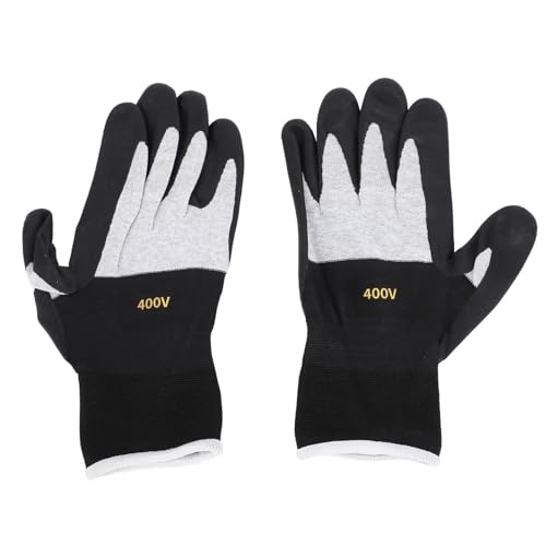 VELATEMOR Isolierte Elektrikerhandschuhe, Elektrische Gummi -Schlupf -Textur -Design, 400 -V -Spannungswiderstand Elektriker -Handschuhe für Elektriker Verhindern Stock VELATEMOR Isolierte Elektrikerhandschuhe, Elektrische Gummi -Schlupf -Textur -Design, 400 -V -Spannungswiderstand Elektriker -Handschuhe für Elektriker Verhindern Stock von VELATEMOR