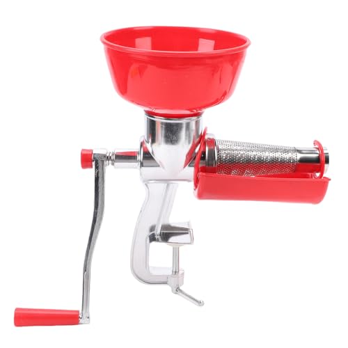 VELATEMOR Manual Food Mill, Tomato & Vegetable Strainer, Hand Crank Food Grinder for Sauce Puree Juice, Non Electric Kitchen Tool, Aluminum ABS Easy Clean von VELATEMOR