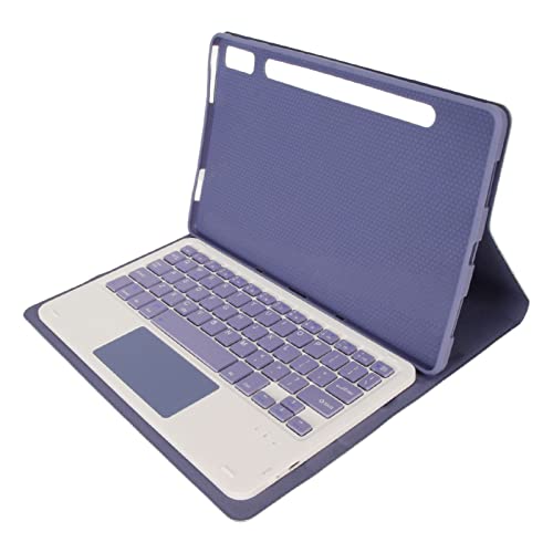 VELATEMOR Tablet-Hülle mit Tastatur für Tab P11 Pro Gen 2, Magnetisch Abnehmbares Design, Stifthalter mit Touchpad für Pad Pro 2022 (Purple) von VELATEMOR